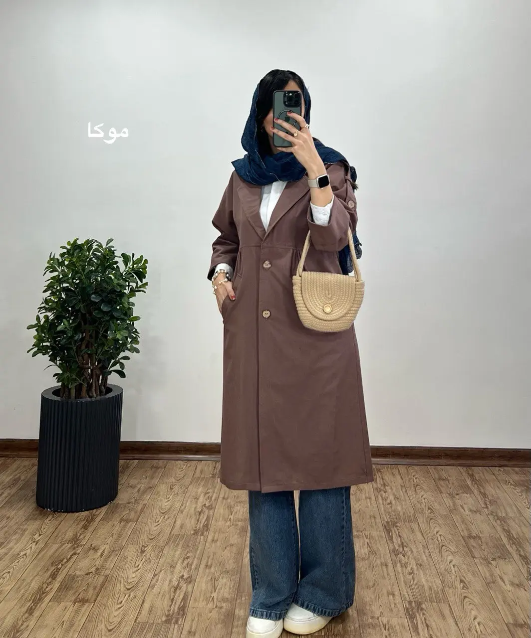 مانتو لینن بلند سحر 6 (ارسال رایگان)
